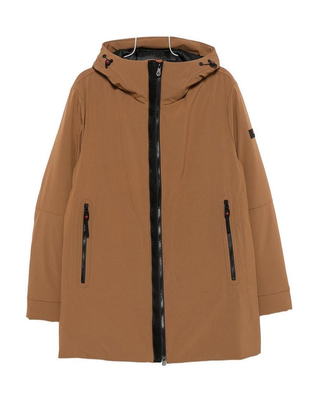 Peuterey Brown Technical Parka for men