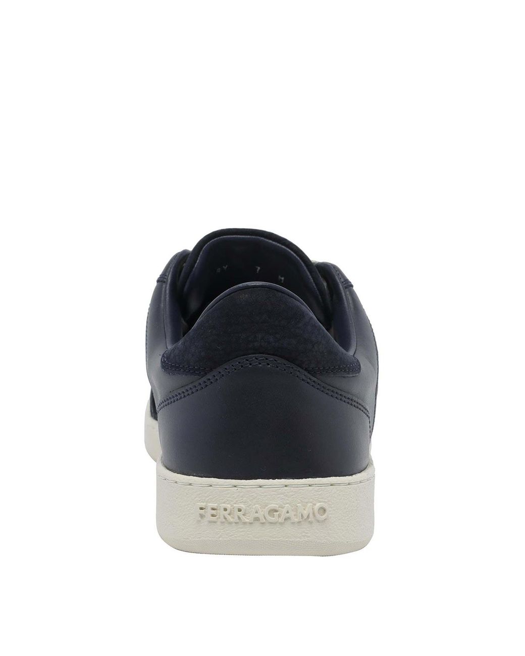 Ferragamo Black Signature Sneakers for men