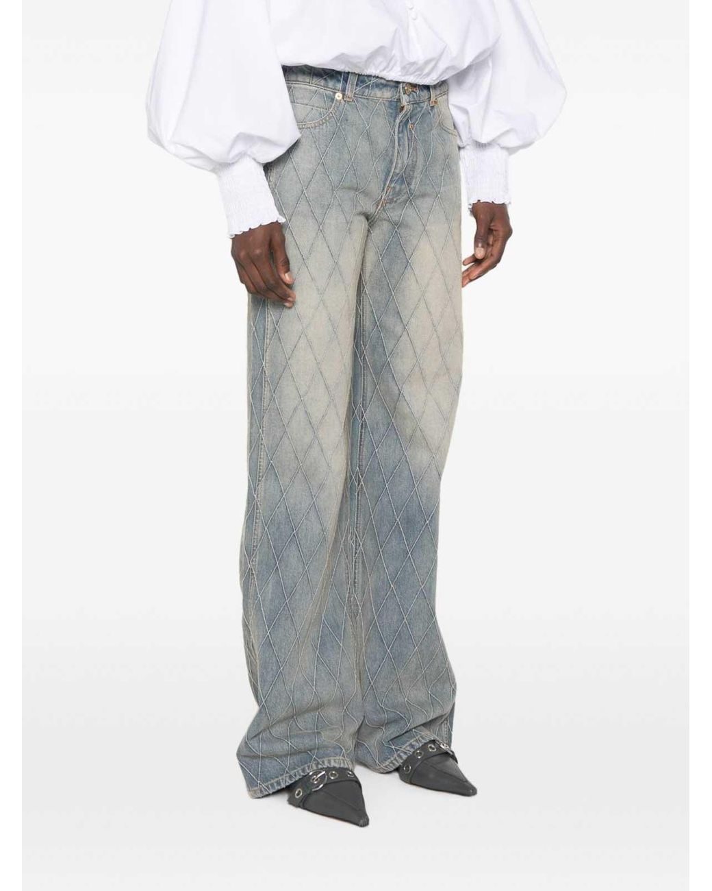 Jean Évasé Balmain en coloris Gray