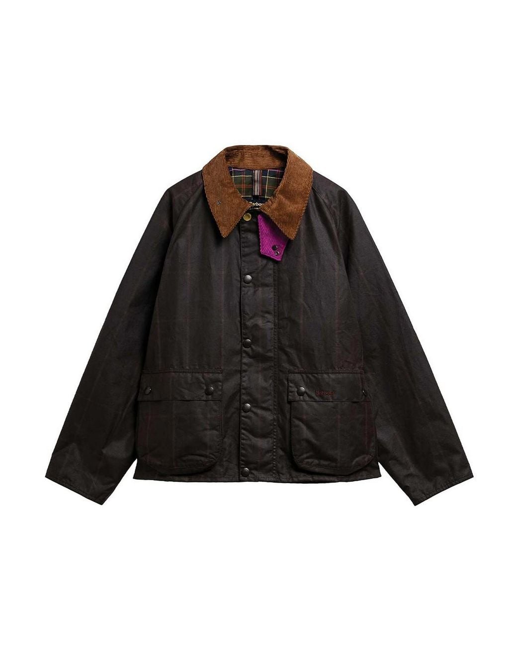Barbour Black Paul Smith X Transport Check Jacket for men