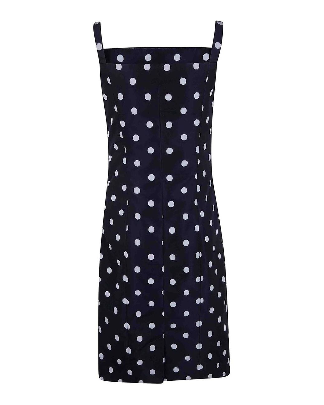 Patou Blue Pencil Midi Dress