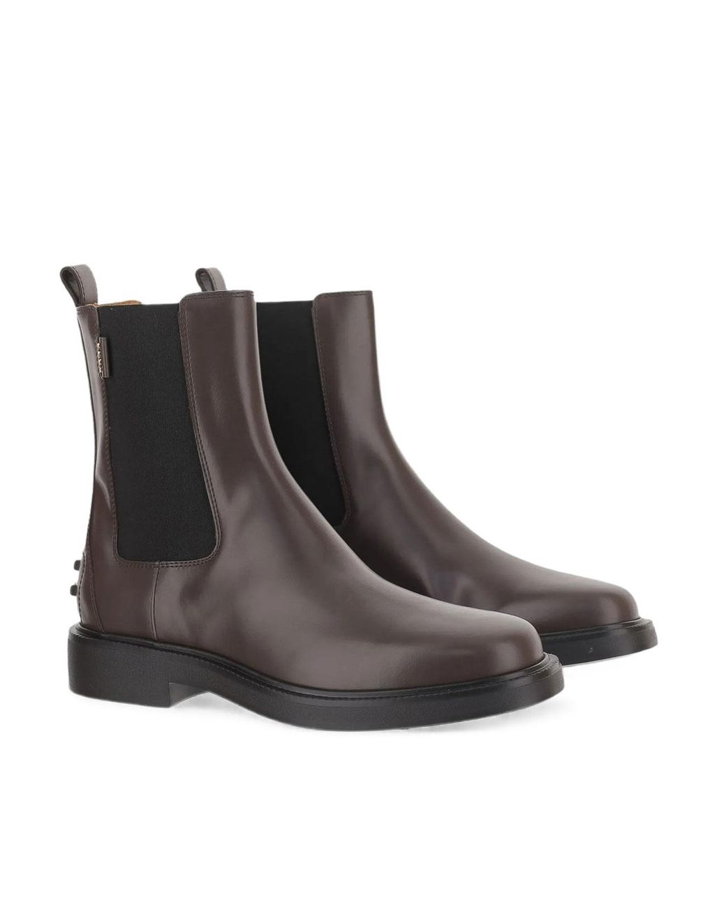 Tod's Brown Tods Calfskin Shoes