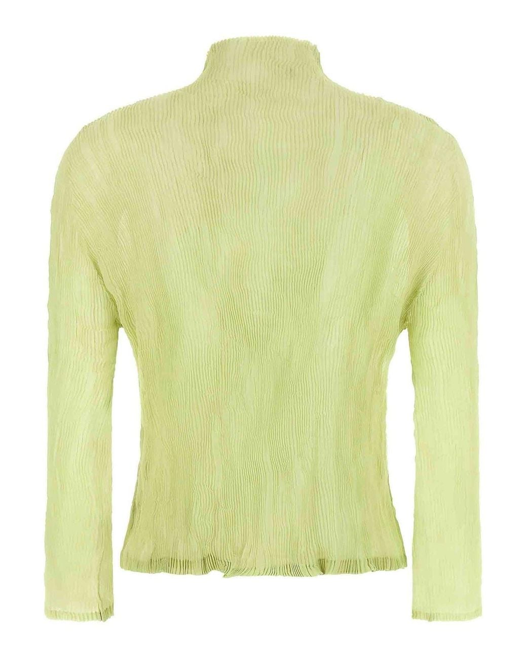 Issey Miyake Yellow Cardigan
