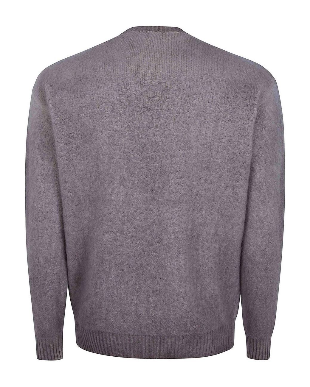 Avant Toi Gray Round Neck Pullover for men