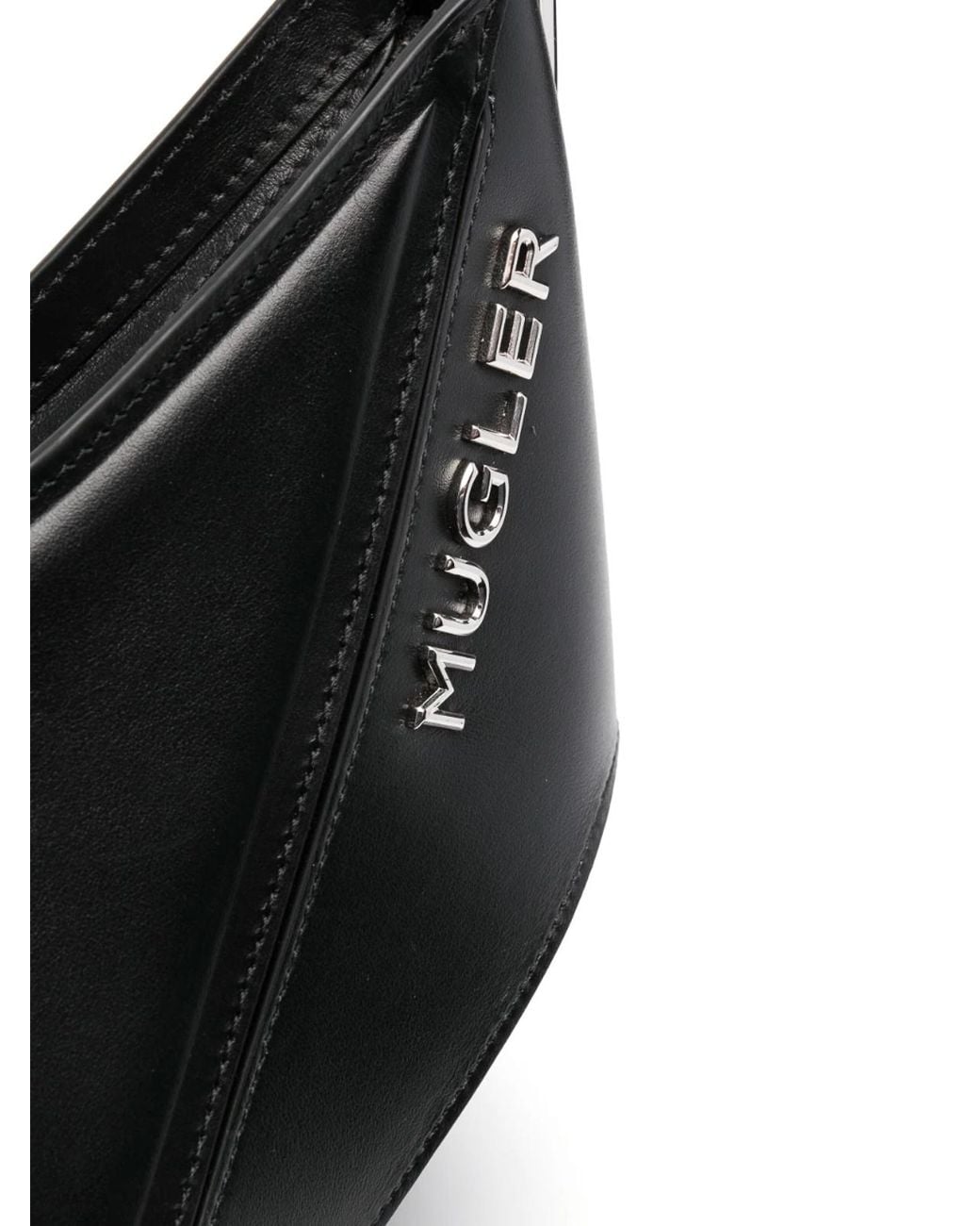 Mugler Black Shoulder Bag