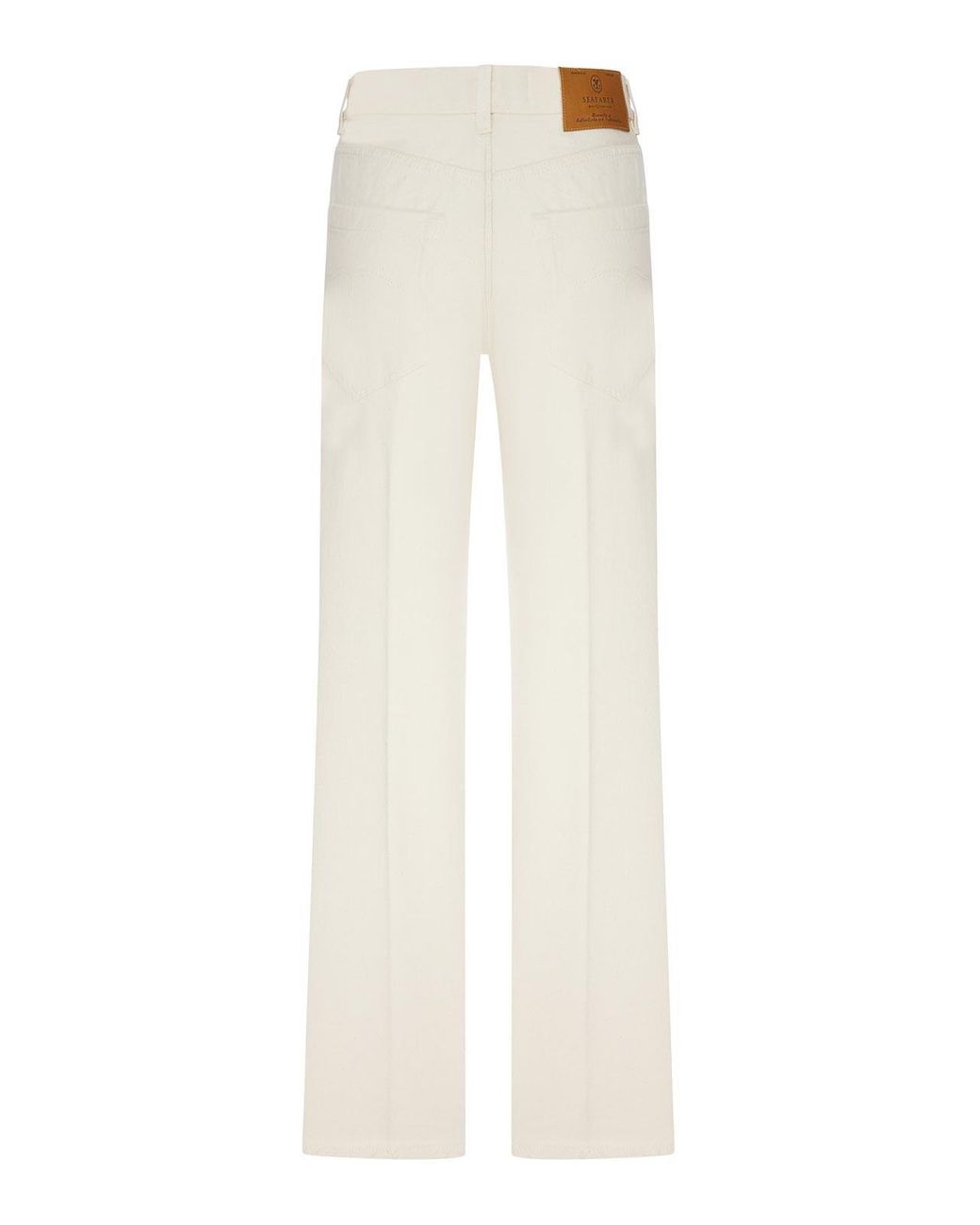 Vaqueros Rectos Seafarer de color White
