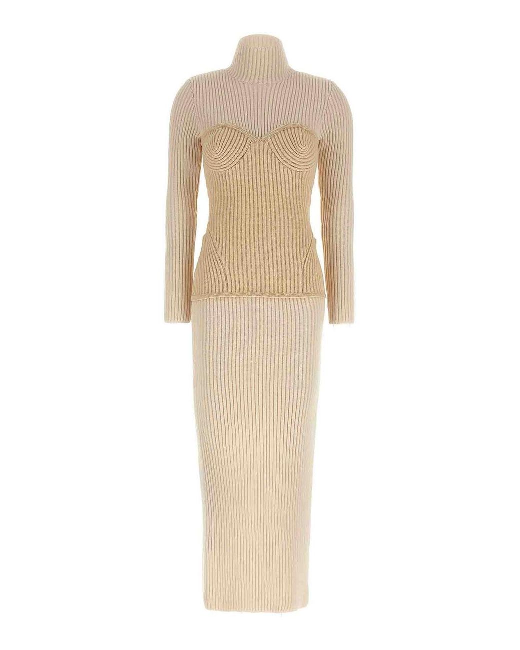 Jean Paul Gaultier Natural Corset Dress