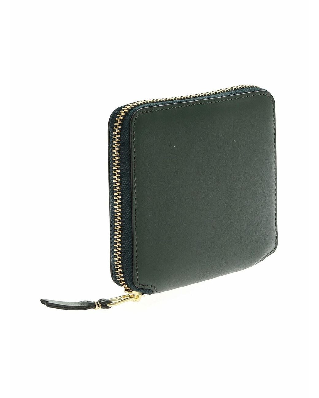 Comme des Garçons Green Classic Leather Wallet for men