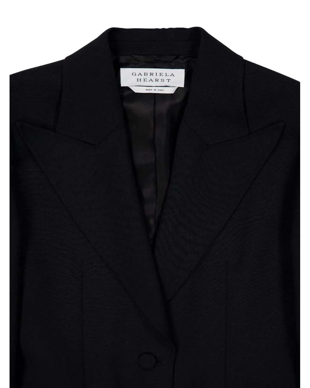 Gabriela Hearst Black Leiva Blazer