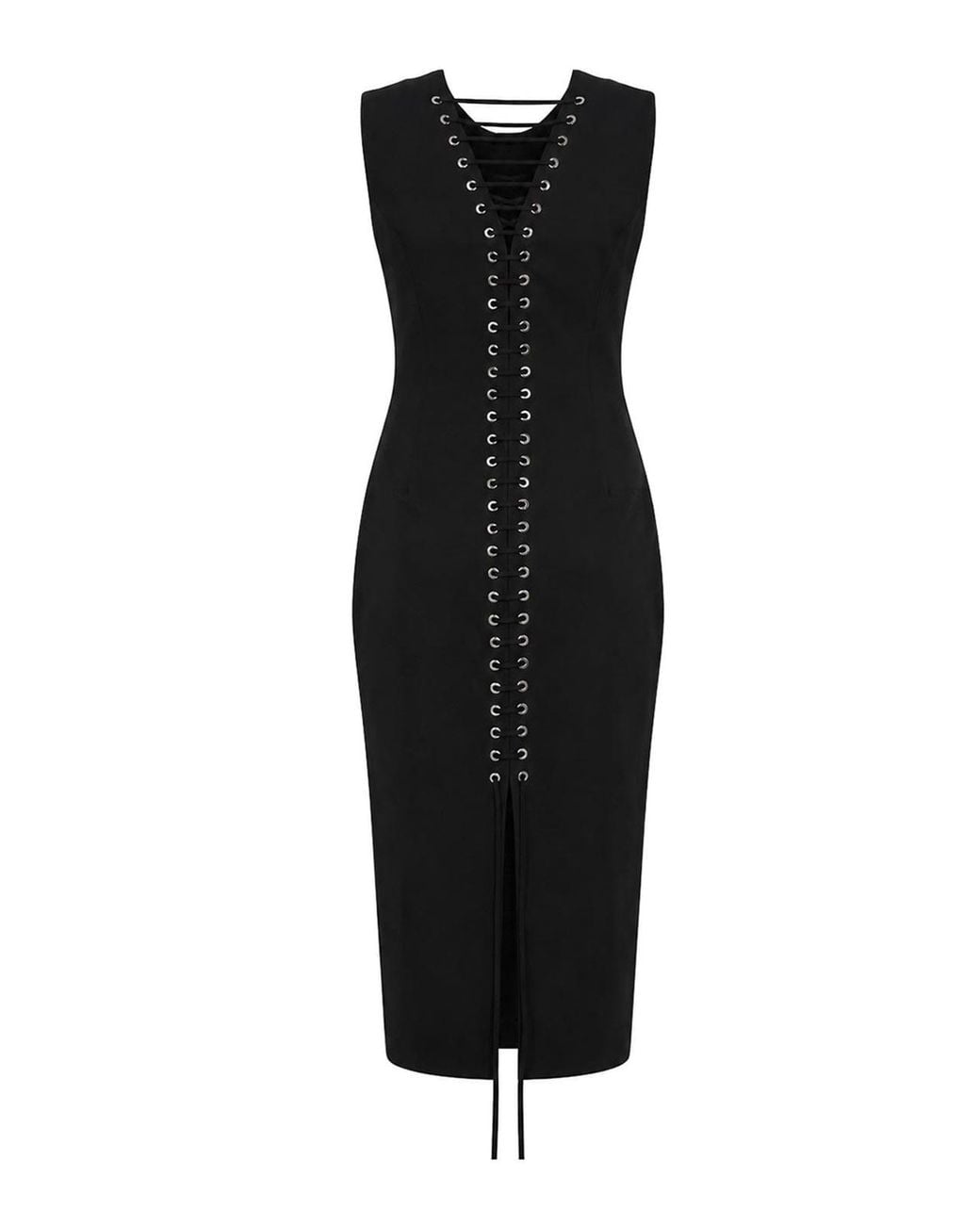 Pinko Black Range Rover Dress