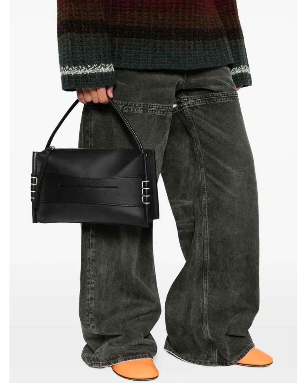 J.W. Anderson Black Loafer Bag