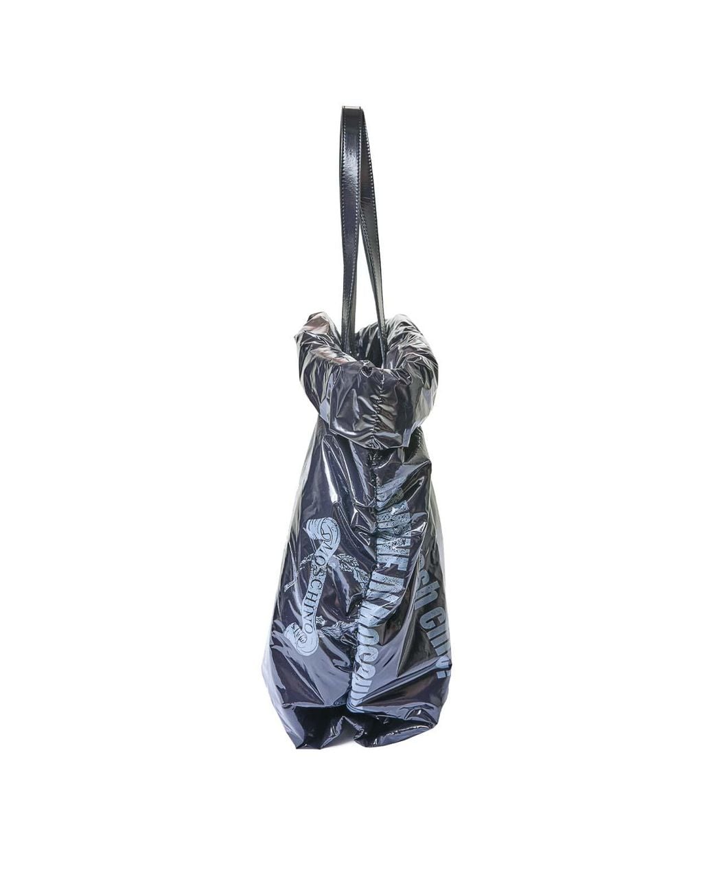 Moschino Blue Tote Trash Chic