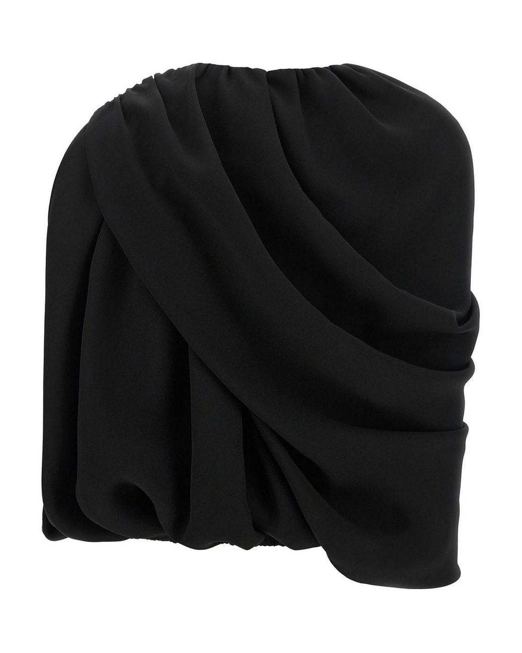 Balenciaga Black Mantella Top