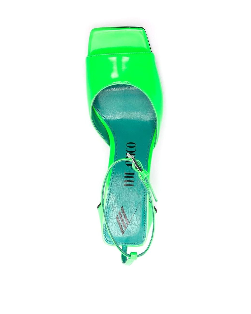 The Attico Green Sandals Shoes