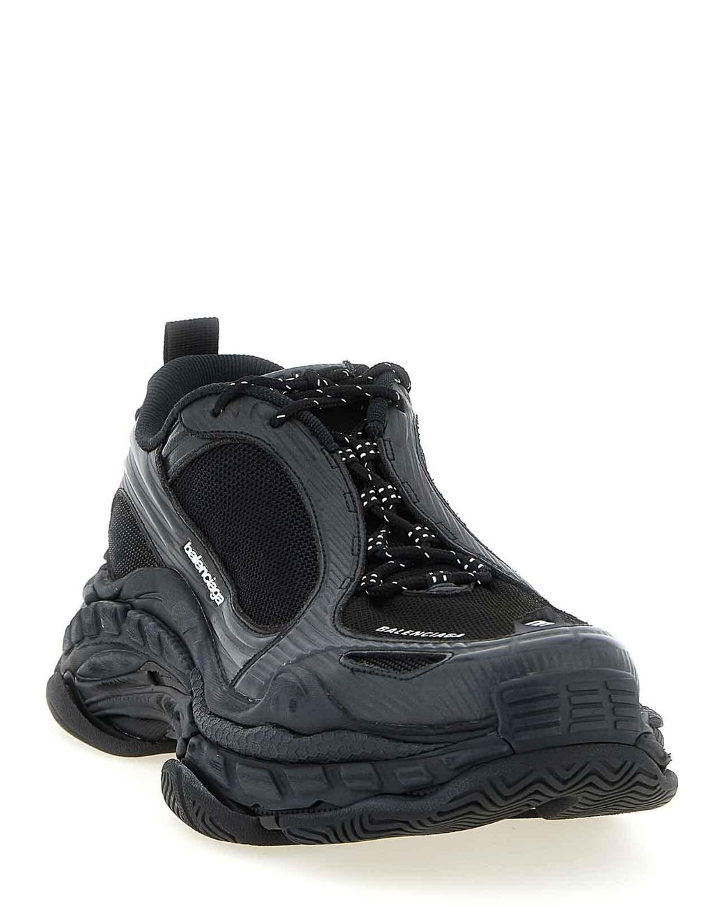 Balenciaga Black Triple S.2' Sneakers for men