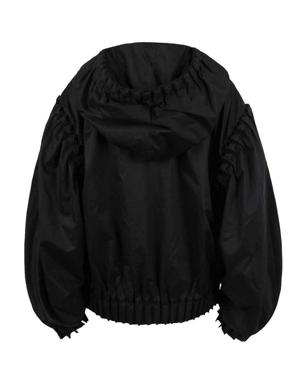 RAXXY Black Jacket With Puff Sleeves