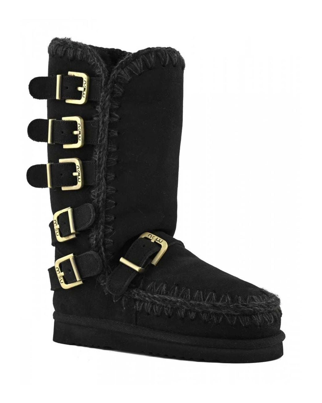 Mou Black Boots