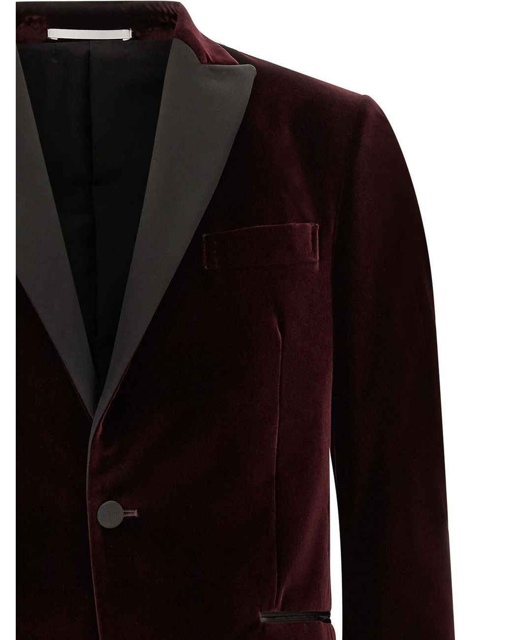 Pal Zileri Black Velvet Blazer for men