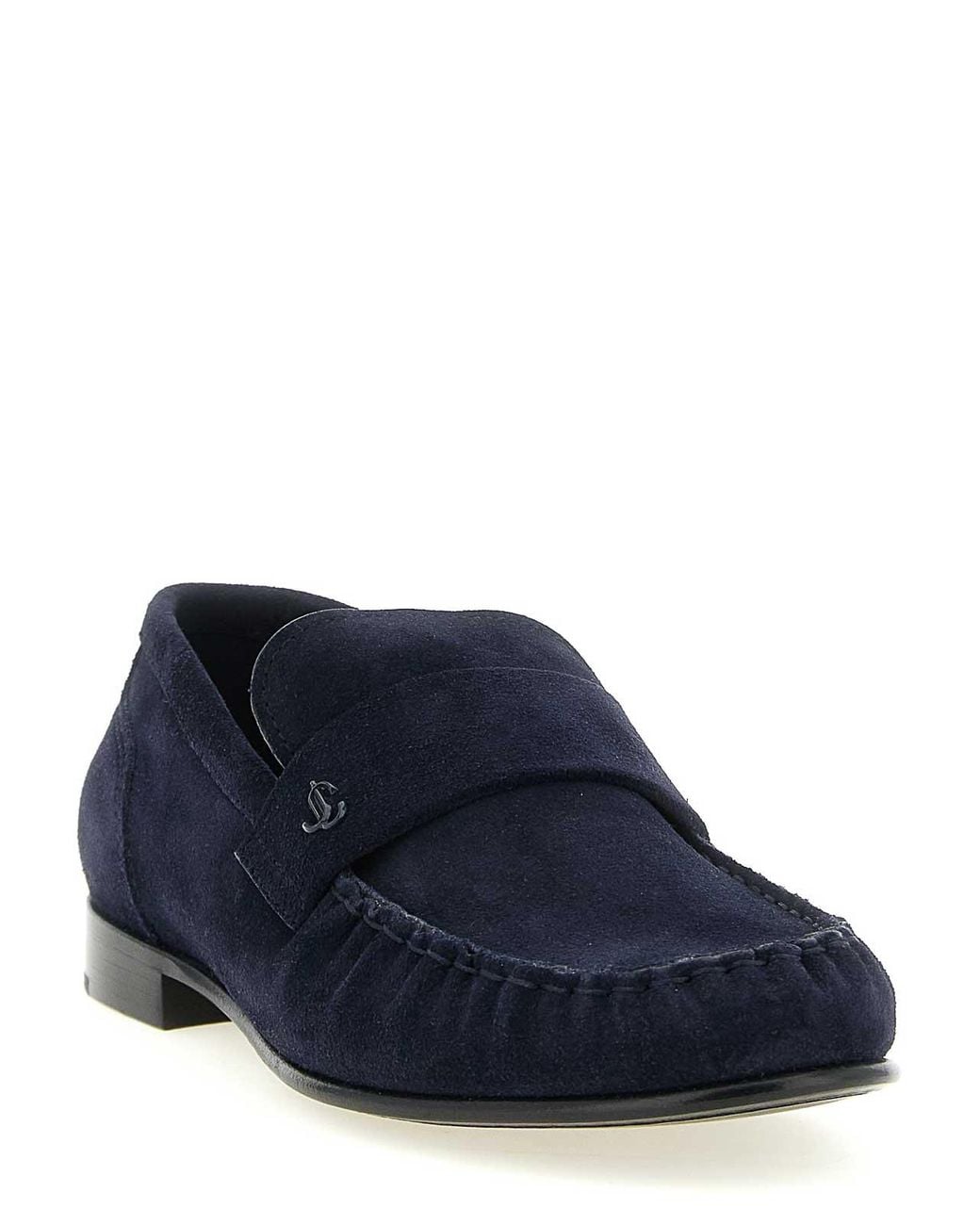 Jimmy Choo Blue Ellis' Loafers