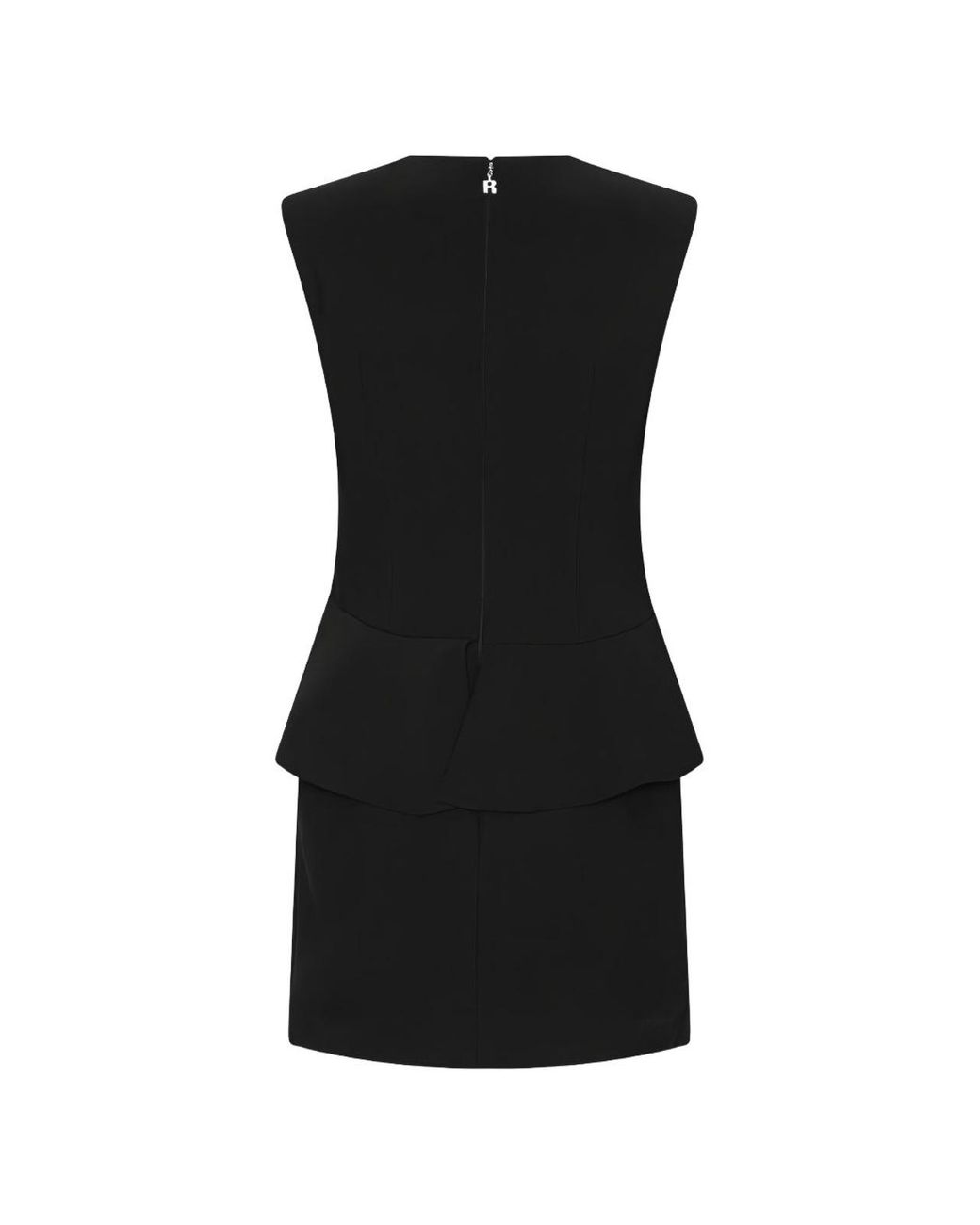 ROTATE BIRGER CHRISTENSEN Black Long Dress With Elegant Silhouette
