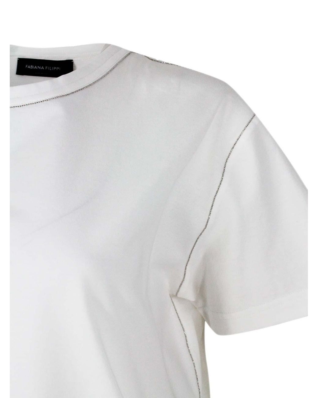 Fabiana Filippi Gray T-Shirts And Polos