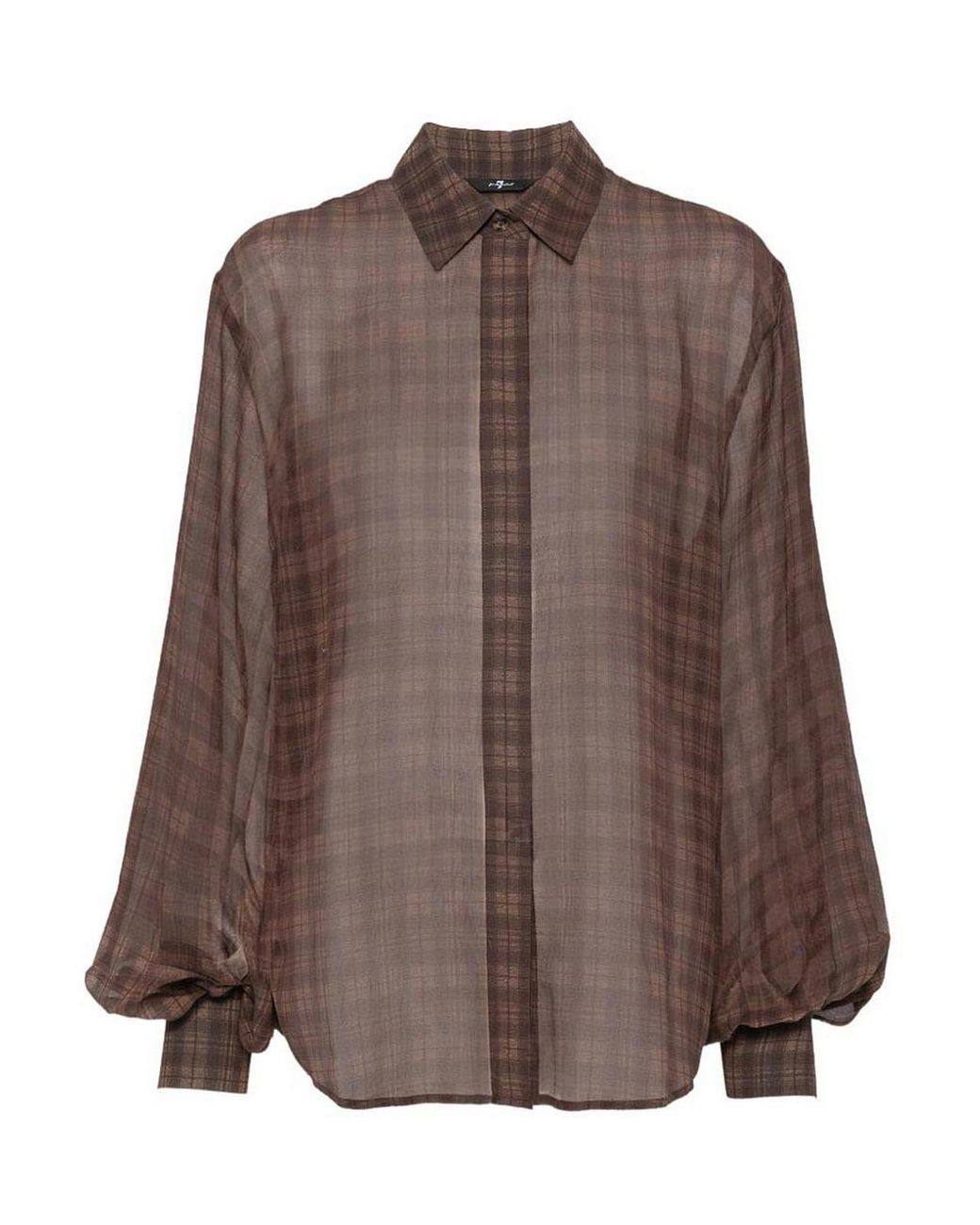 Seven7 Brown Shirt