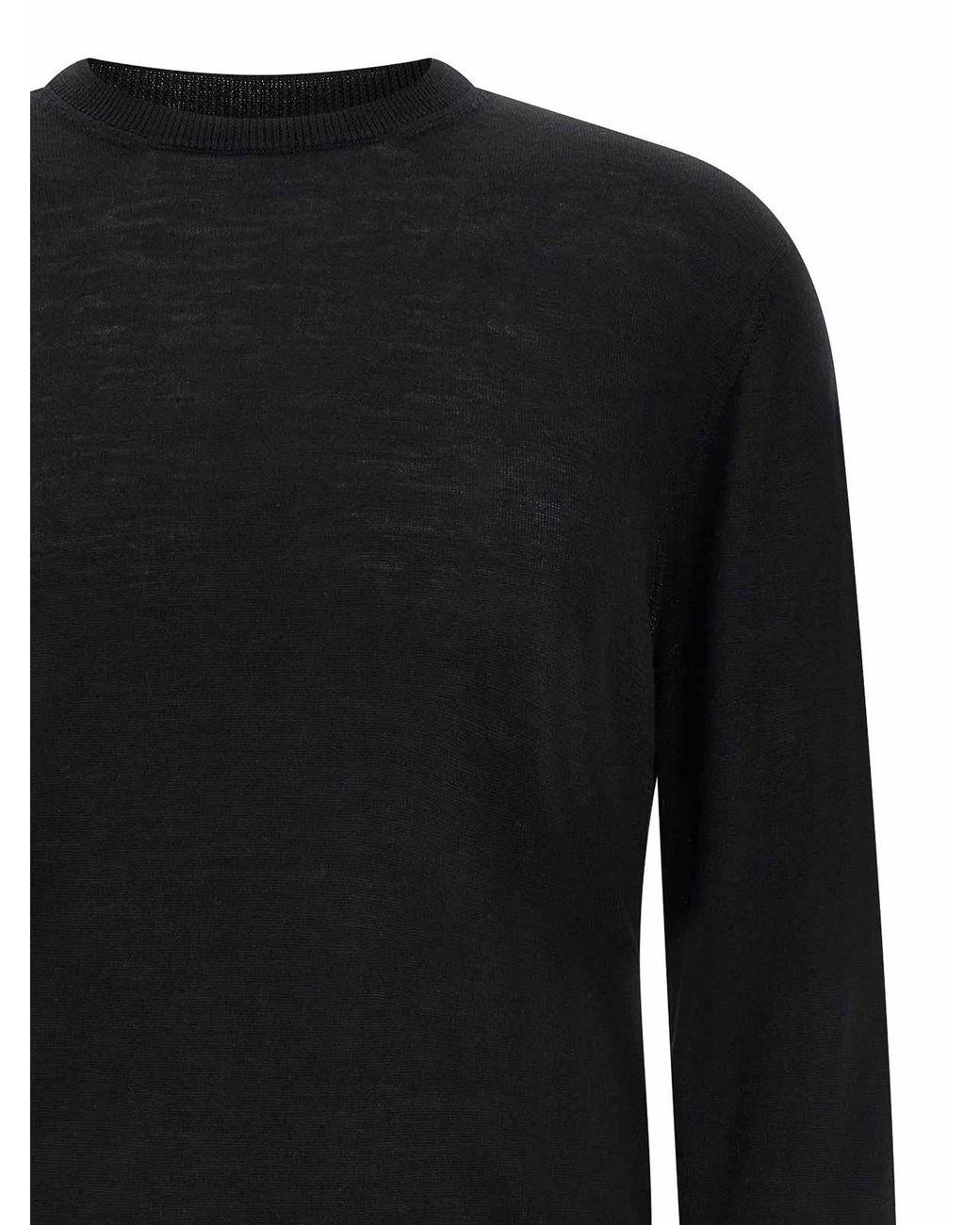 Suéter Cuello Redondo Ma'ry'ya de hombre de color Black