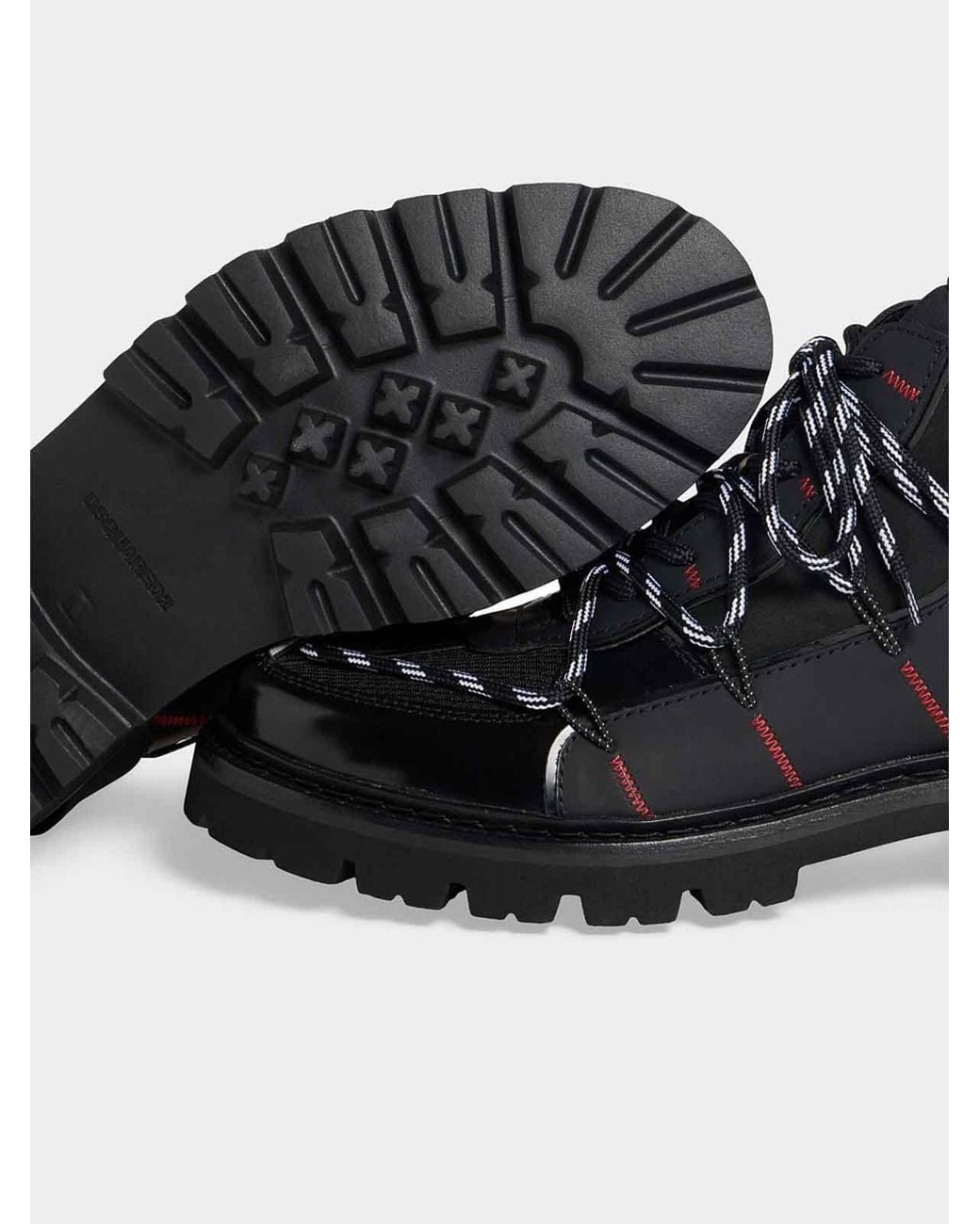 DSquared² Black Boots for men