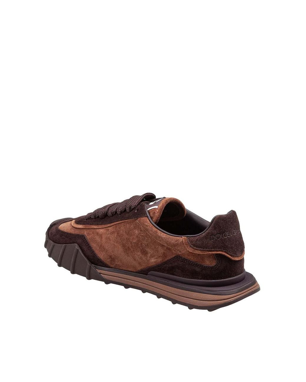 Dolce & Gabbana Brown Athletic Sneakers for men