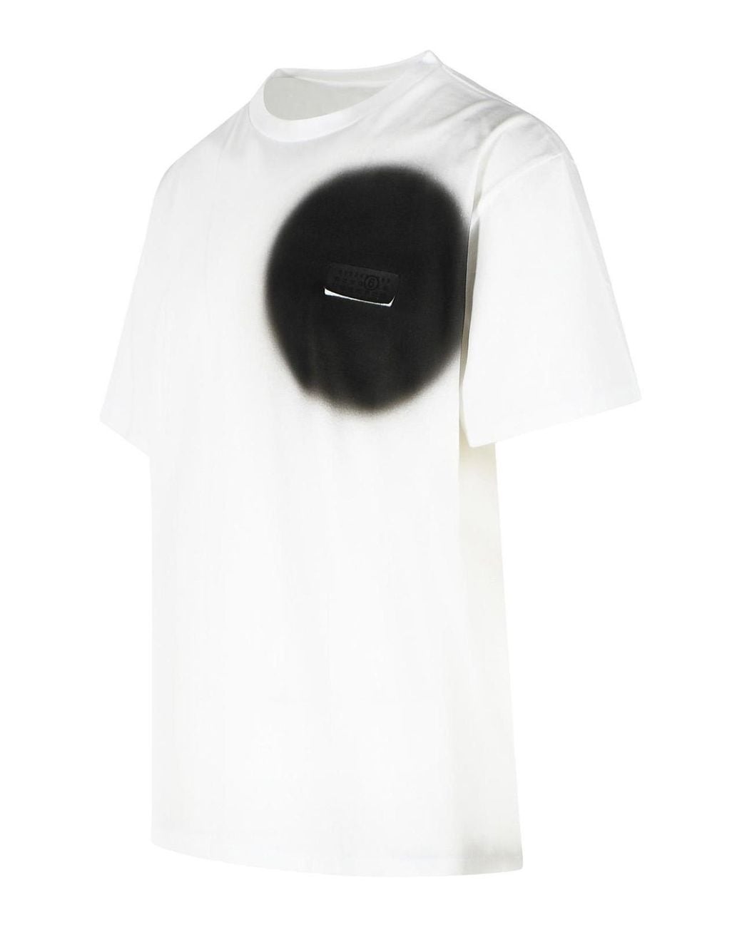 MM6 by Maison Margiela White Cotton T-Shirt for men