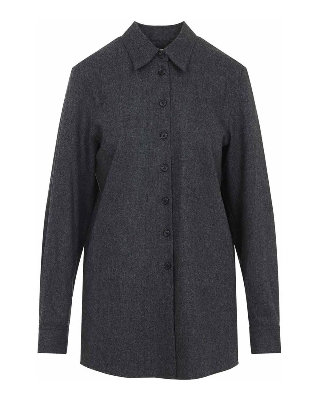 Khaite Blue Auryn Shirt