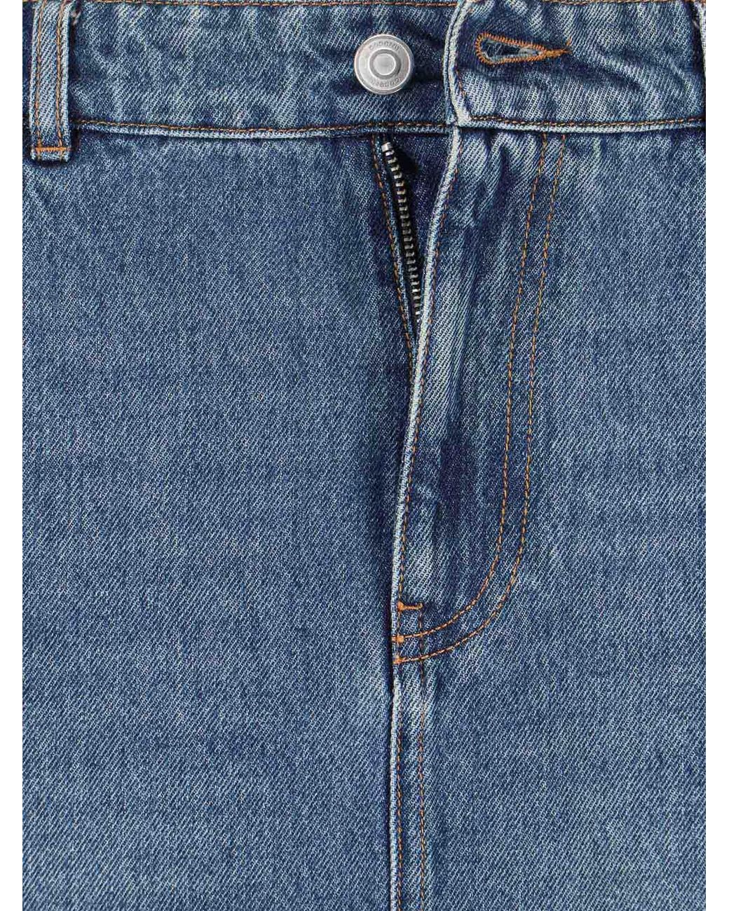 Gonna Maxi di Coperni in Blue