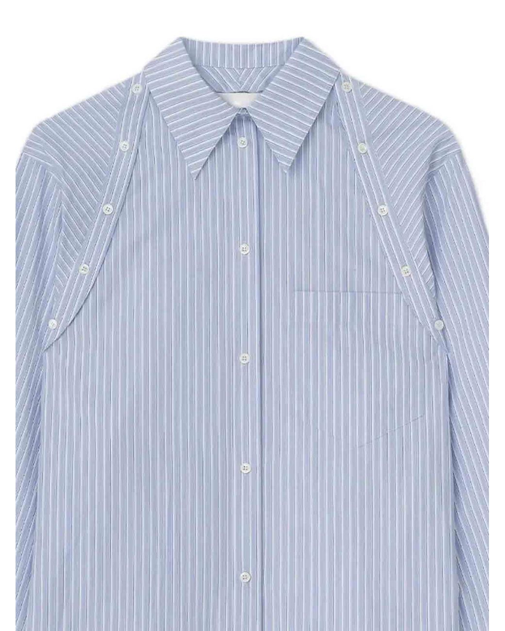 Nanushka Blue Nananda Blouse