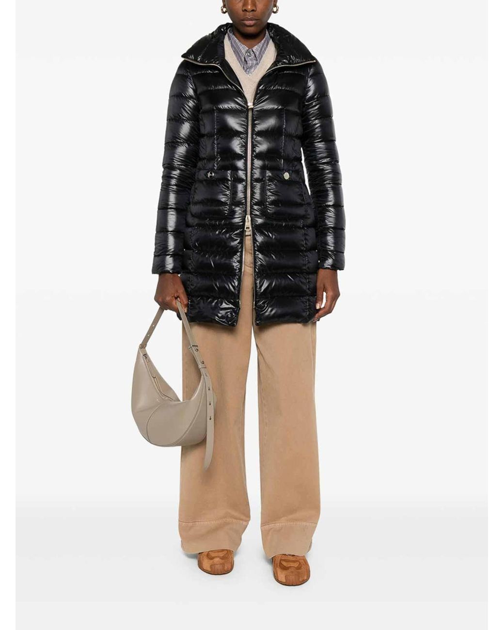 Herno Black Outerwears