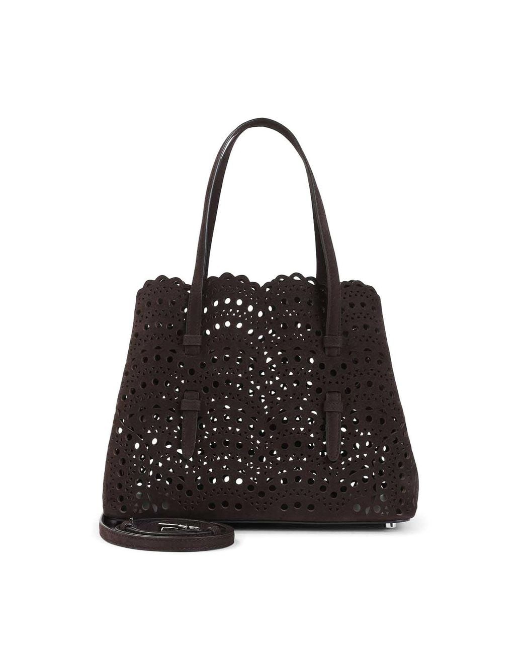 Alaïa Black Mina 25 Nabuck