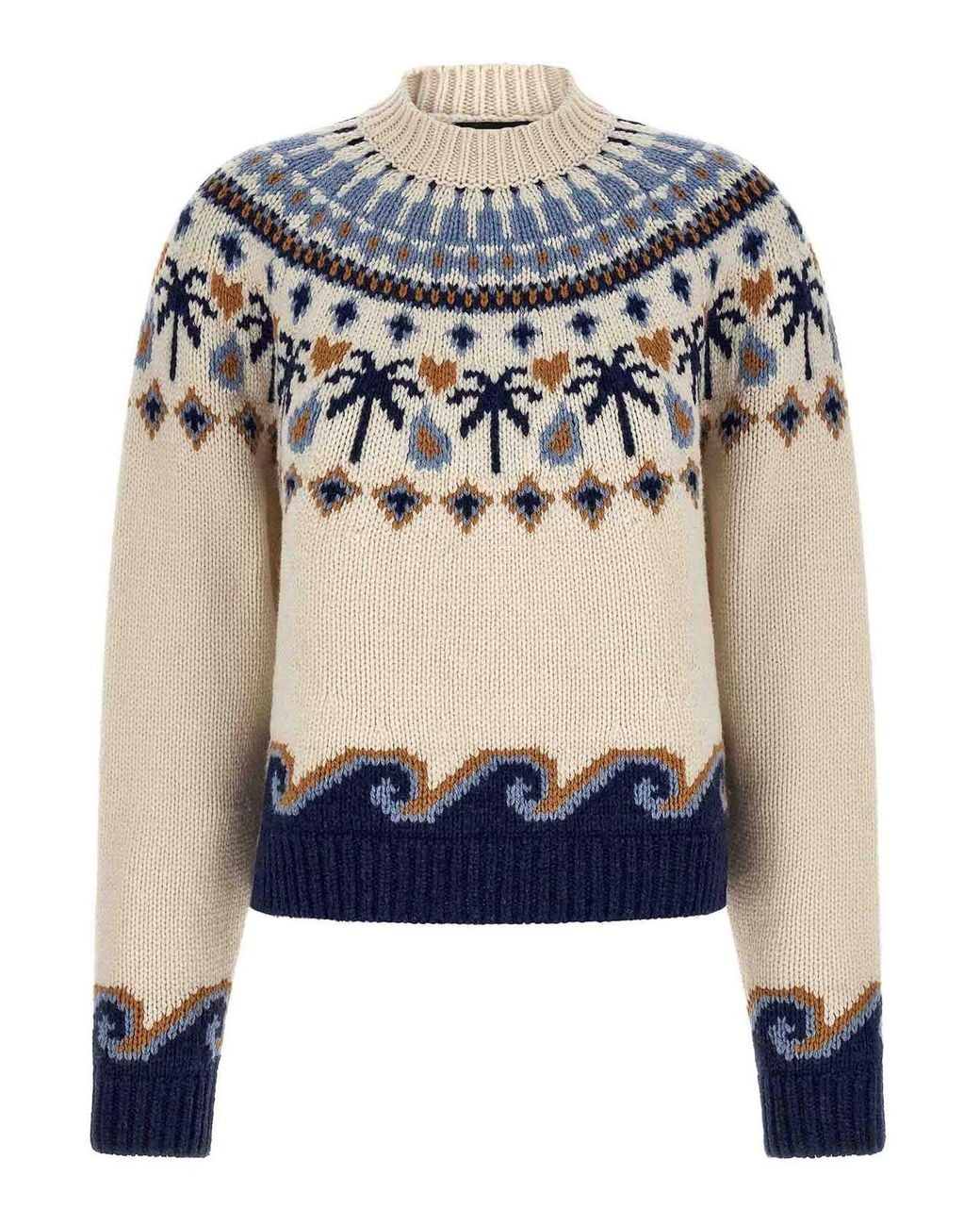 Alanui Blue Sweater