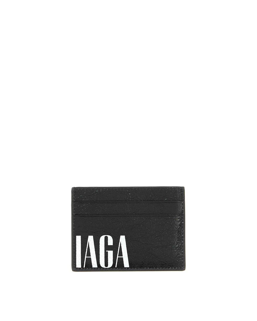 Balenciaga White Card Holder for men