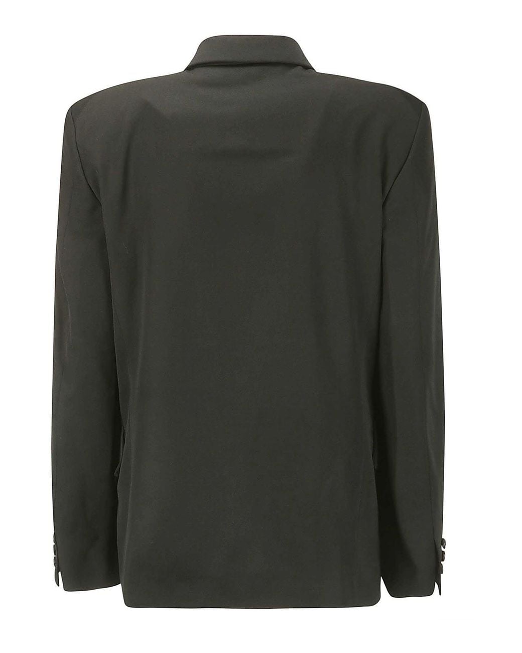 Comme des Garçons Black Single-Breasted Jacket