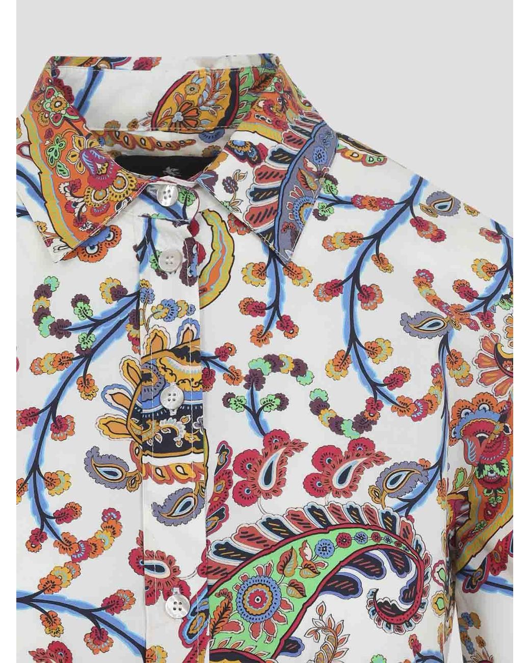 Robe Au Genou Etro en coloris White