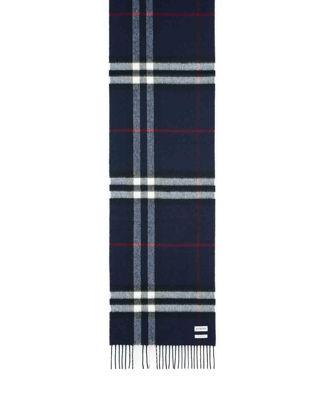 Sciarpa 'Mu Giant Check' di Burberry in Blue da Uomo
