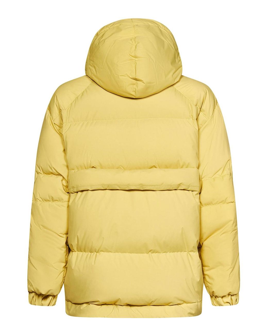 K-Way Yellow Tech Fabric Puffer Jacket for men