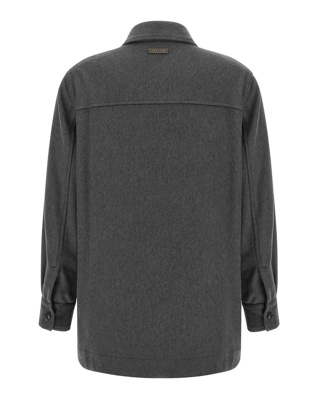 Peserico Gray Punto Luce Overshirt