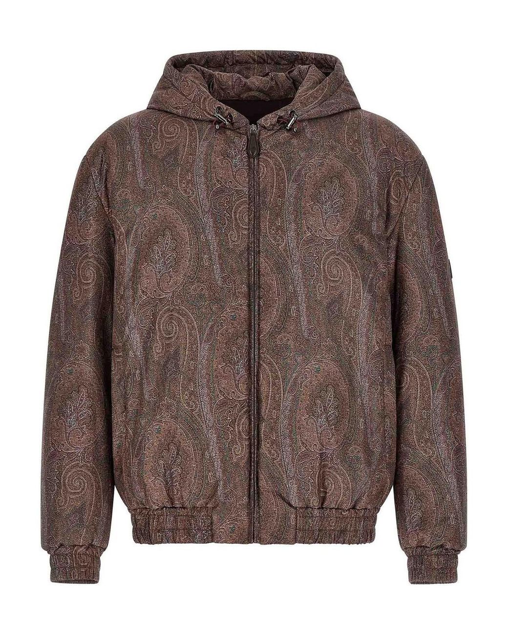 Etro Brown Arnica' Bomber Jacket for men