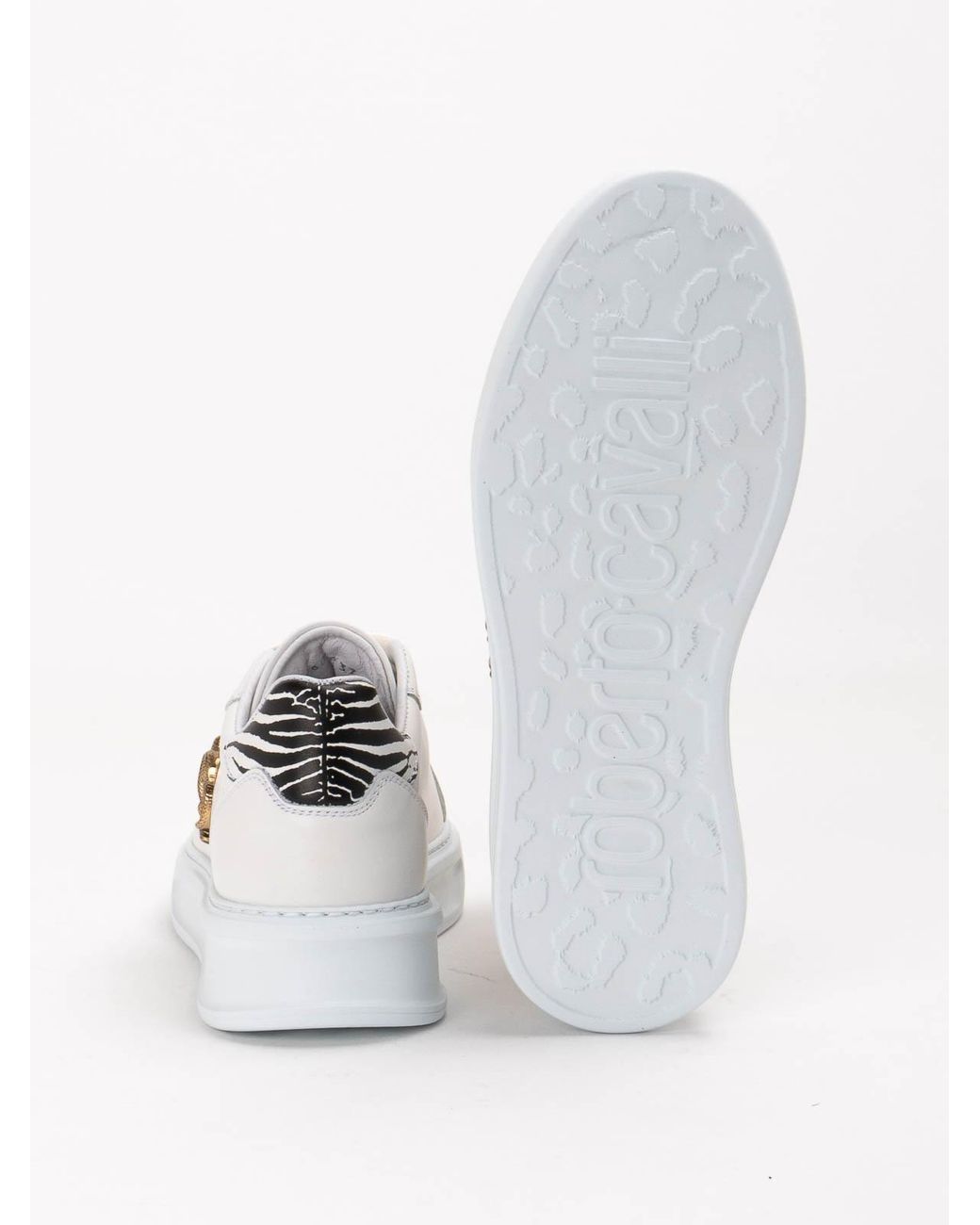 Roberto Cavalli White Sneakers