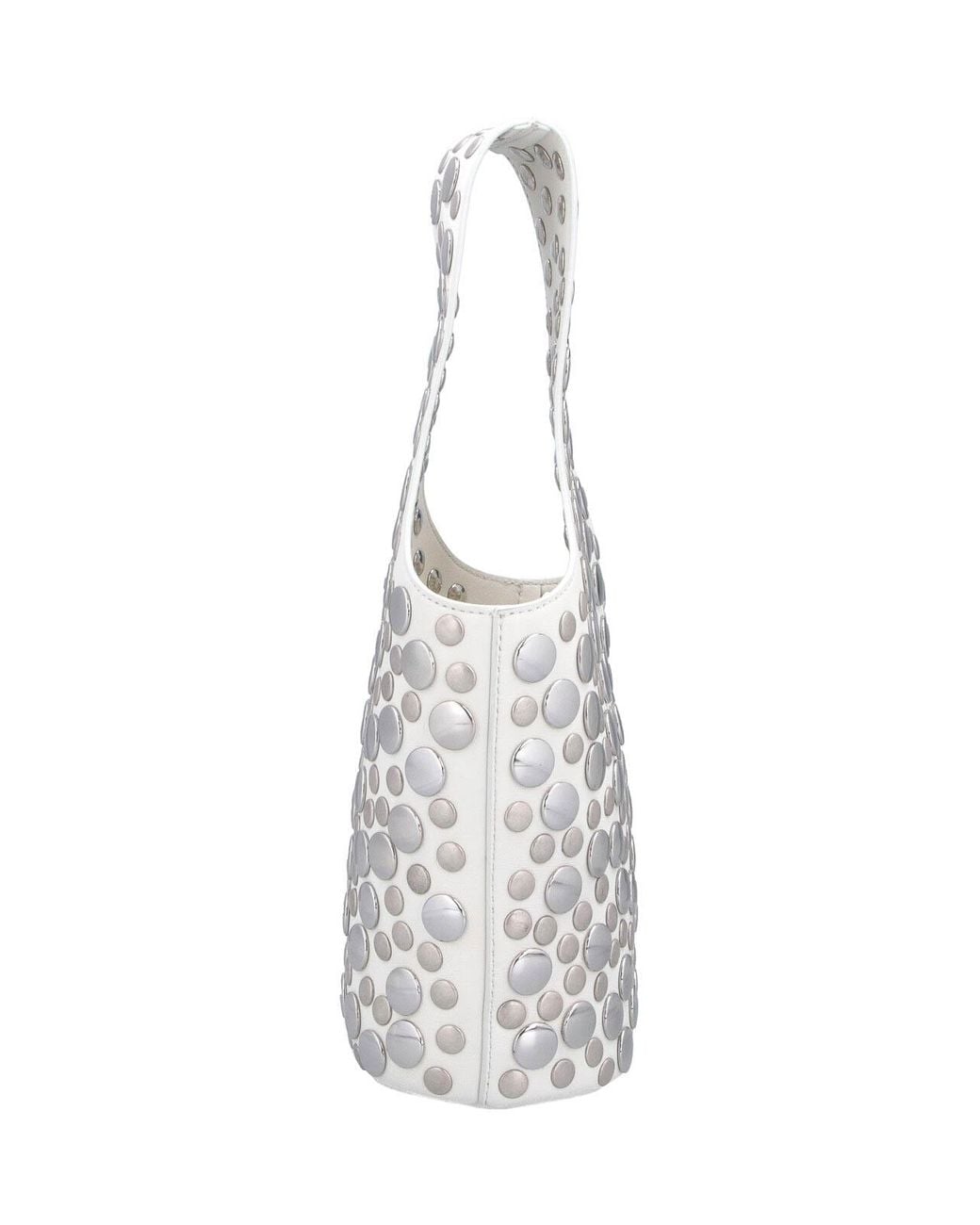 Khaite White Livia Small Tote Bag