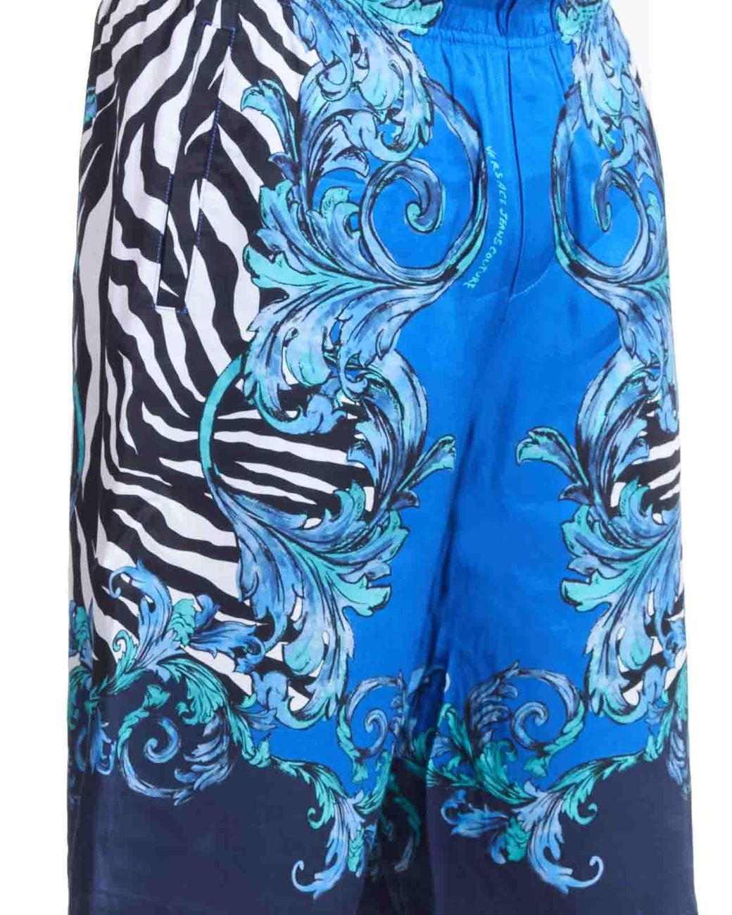 Versace Jeans Couture Blue Sabra Baroque Short for men
