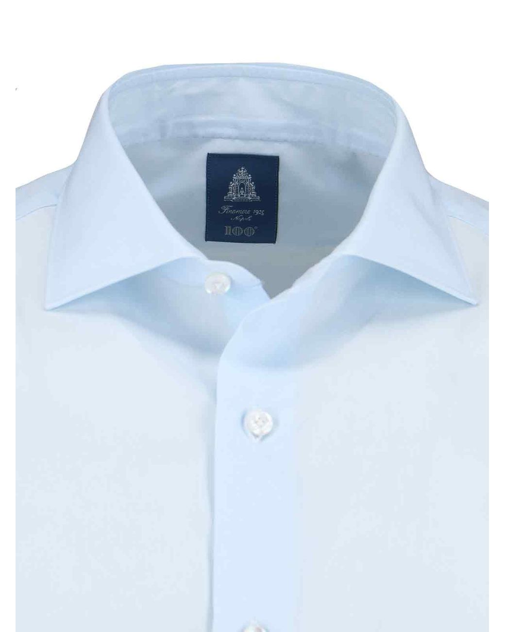 Finamore 1925 Blue Shirt for men