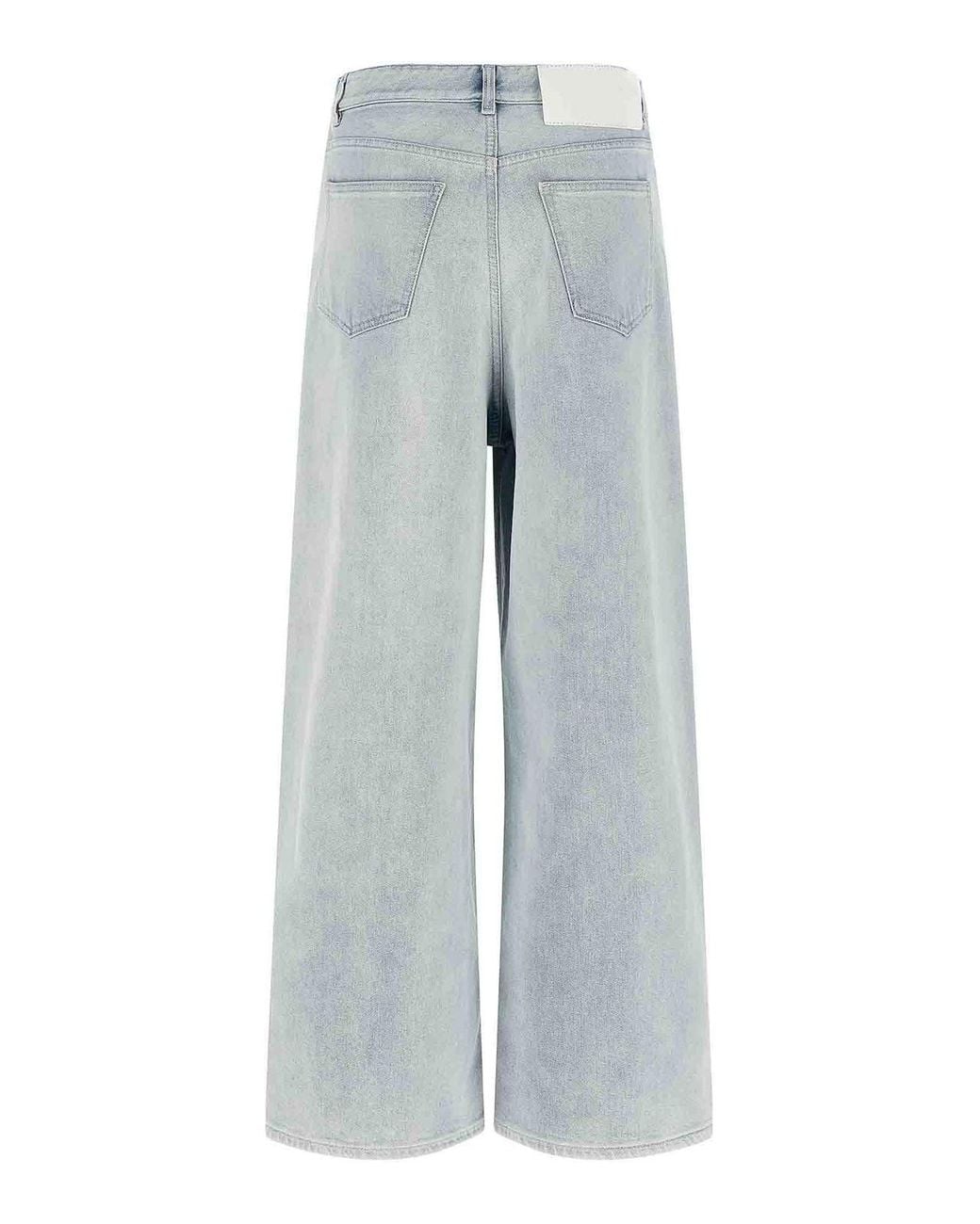 Vaqueros Rectos MM6 by Maison Margiela de color Blue