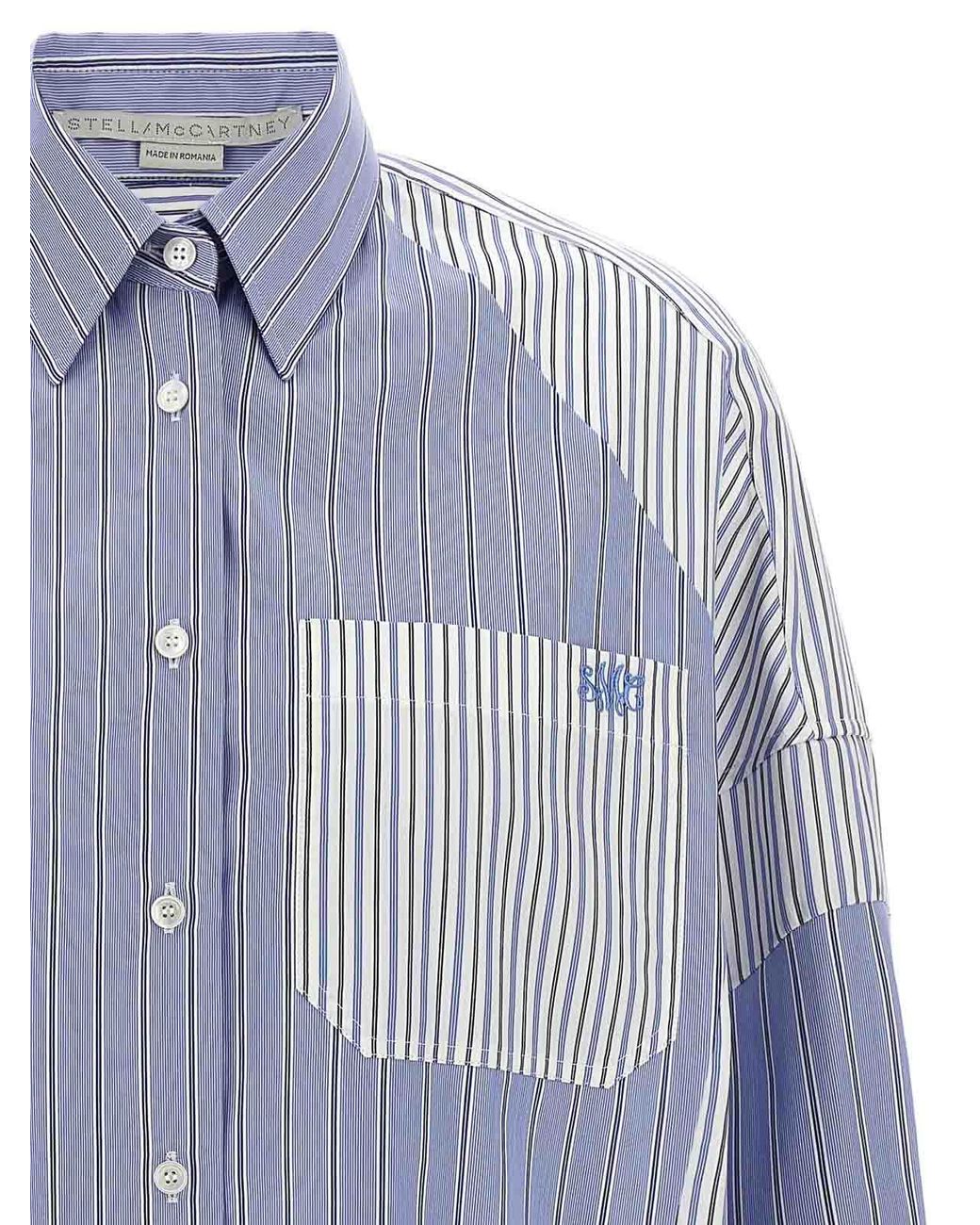 Stella McCartney Blue Striped Shirt