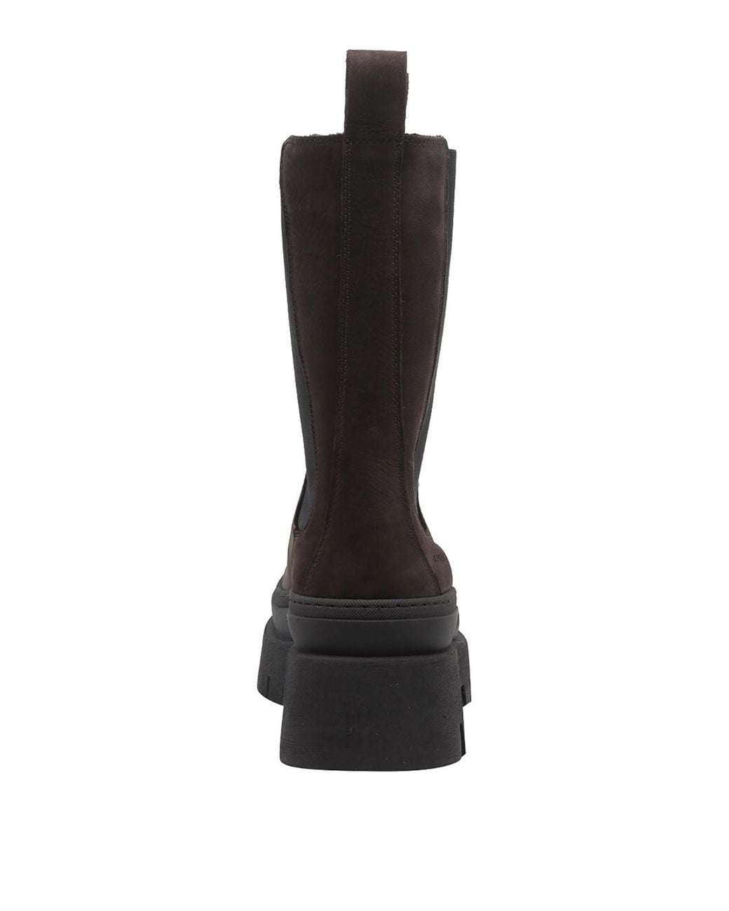 COPENHAGEN Black Dark Suede Booties